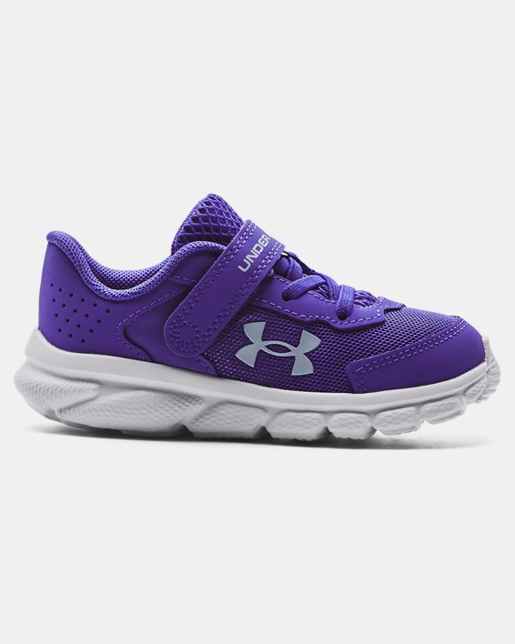 Girls' Infant UA Assert 9 AC Running Shoes, Purple, pdpMainDesktop image number 0
